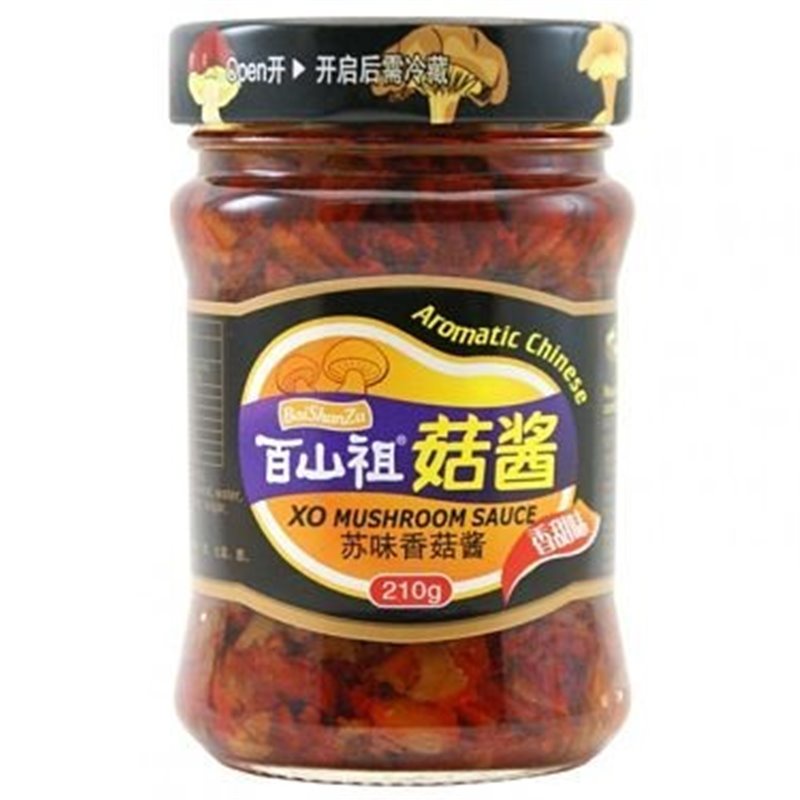 百山祖苏味XO香菇酱210g